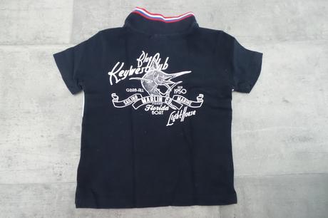 Tričko s límečkem marandy, 116