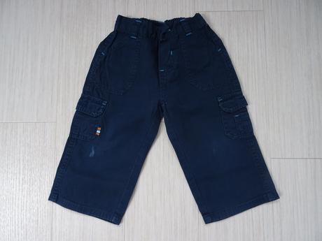 Plátěné kalhoty zn. mothercare vel. 80, mothercare,80