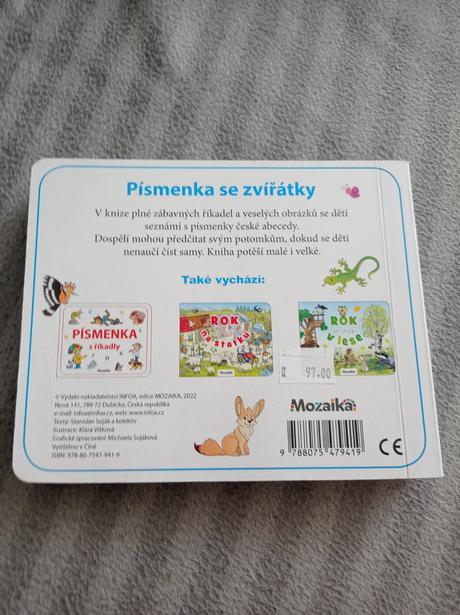 Knížka se zvířátky,