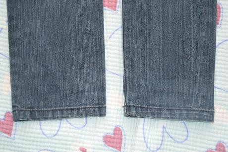 Elastické džíny s kamínky, regulace v pase, c&a,128