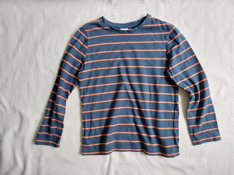 Pruhované triko vel.128, f&f,128