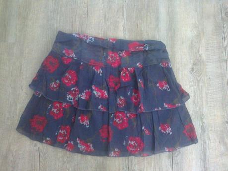 Sukně lehoučká vlčí máky, 42