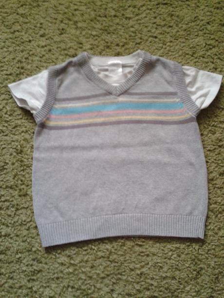 Triko s vestičkou v jednom zn.urban rascals,vel.92, 98