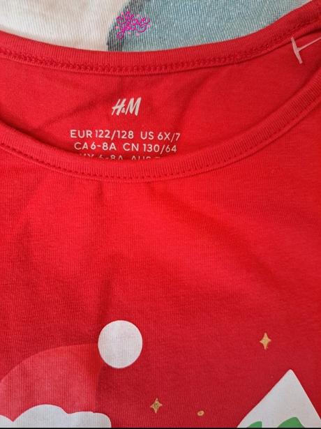 Tričko vánoční duha, 122