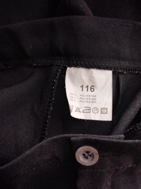 Společenské kalhoty vel.116, 116