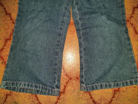 Dívčí rifle s kapsami vel. 92 - 98, george,92