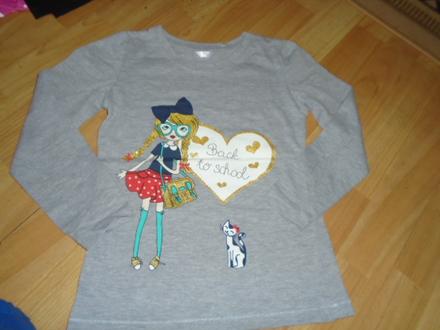 Tričko holka vel 116, 116