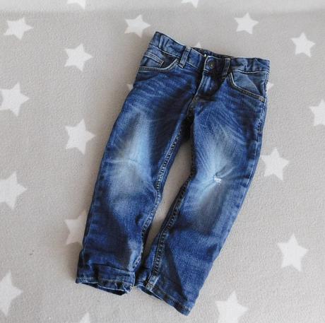 Zateplené riflíky h&m vel.92/98, h&m,98