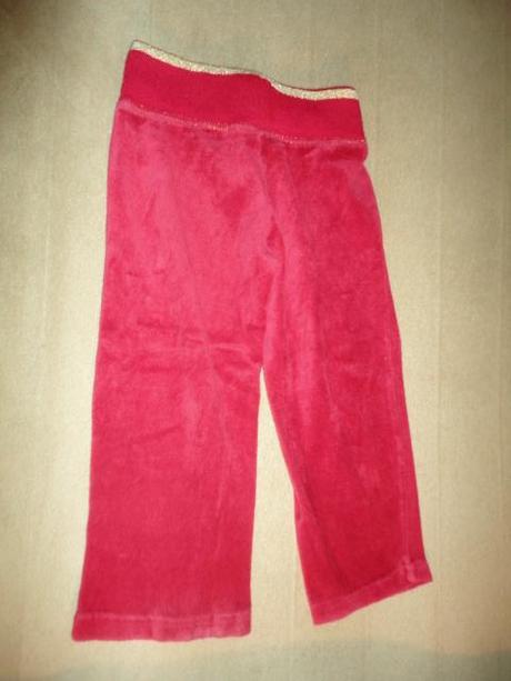 Sametové tepláky girl2girl, vel. 2-3 roky, girl2girl,98