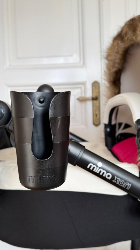 Kočárek mima xari 3g se zimní výbavou a firstbike, mima,mima xari