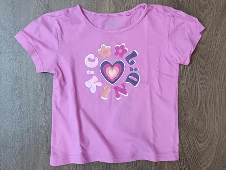 6x dívčí trička s krátkým rukávem,vel.98/104, lupilu,98