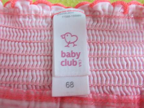 Letní tílko a kraťasy., baby club,68