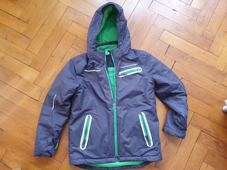 Lyžařská zimní bunda, h&m,152