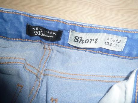 Riflové kraťasy nad kolena, new look,152