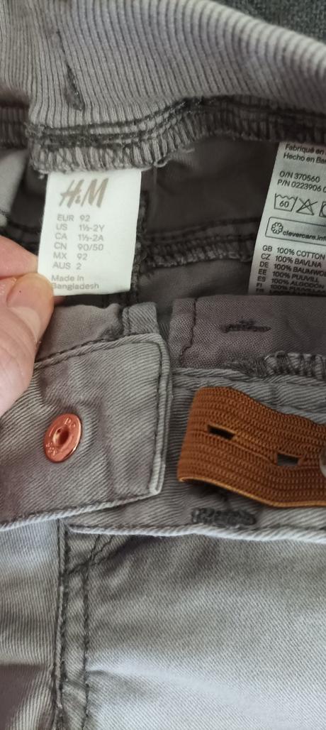 Rifle h&m vel.92 s regulací v pase, h&m,92