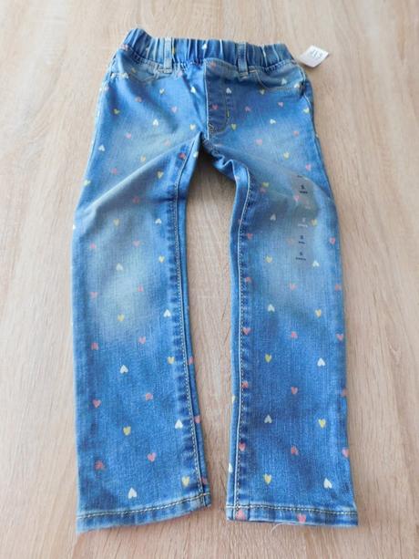 Dívčí džínečky- jeggíny, gap,110