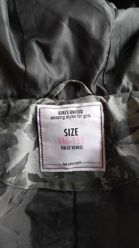 Kabát/bunda dlouhá, velikost 146/152, 146