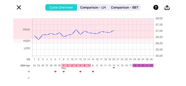 Kdy nastává ovulace při sledování bazální teploty?