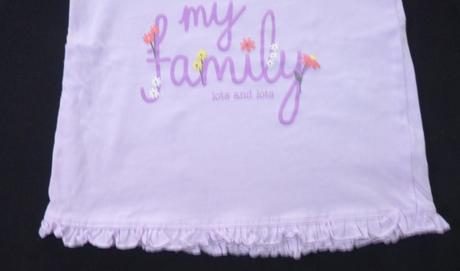 Lila bavlněné tričko vel. 86, george,86