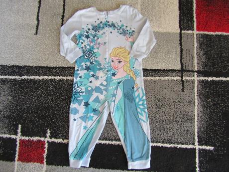 Bavlněné pyžamo-overal s elsou vel.86/92, 92