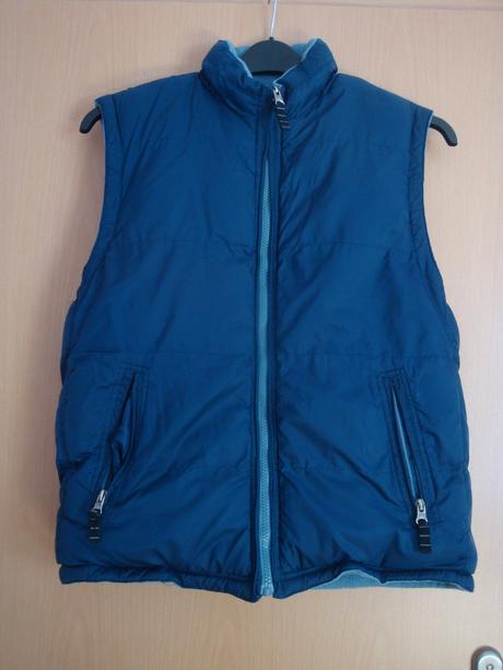 Vesta podzimní - modrá, vel. l/xl, l