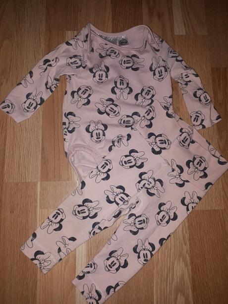 Komplet body + tepláčky, legíny monnie 62, h&m,62