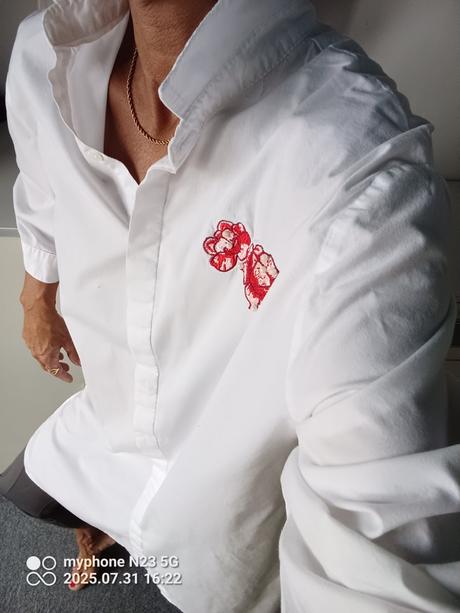 Košile dlouhá - šaty zn."bodyflirt" vel.44/xxl", 44