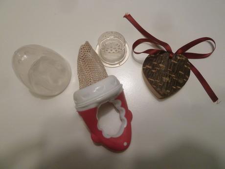 Krmící síťka na ovoce,