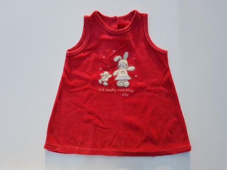 B84 dívčí sametové šaty, george,68