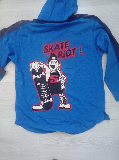 Skate tričko, tenčí mikina s kapucí 152,158, 152