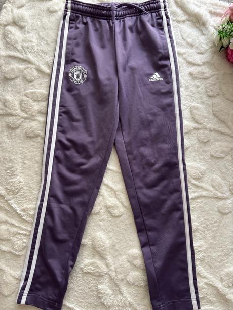 K5/ tepláky fialové - v.9/10 let adidas, adidas,140