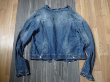 Elastická riflová bunda vel. l pro maminy, l