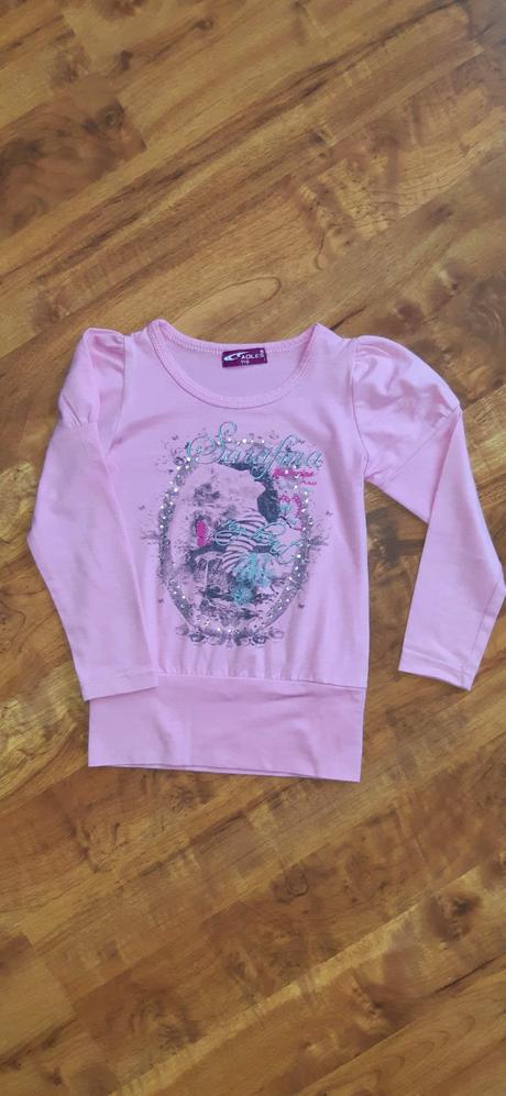 Dívčí triko dl.ruk. 110, 110