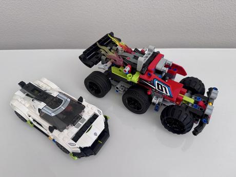Auta lego, 2 kusy, 