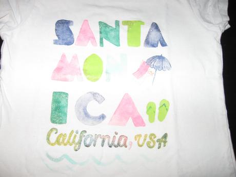 Dívčí tričko, c&a santa monica, růžové 86/92, c&a,92