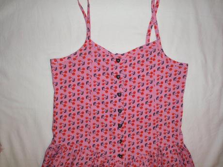 Krásný růžový třešničkový overal, young dimension,146