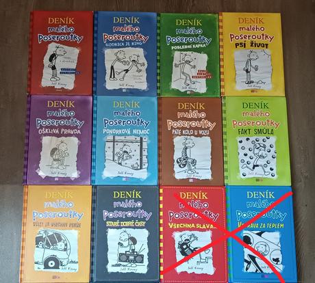 Deník malého poseroutky 1.-10., jeff kinney,