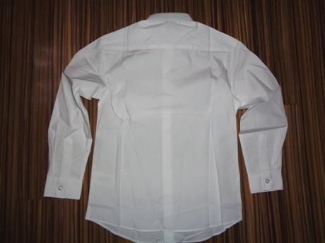 Bílá košile s dlouhým rukávem, george,134