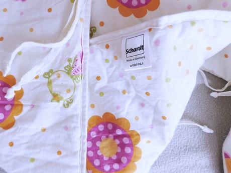 Mantinel do postýlky schardt, šířka (cm): 30,délka (cm): 160