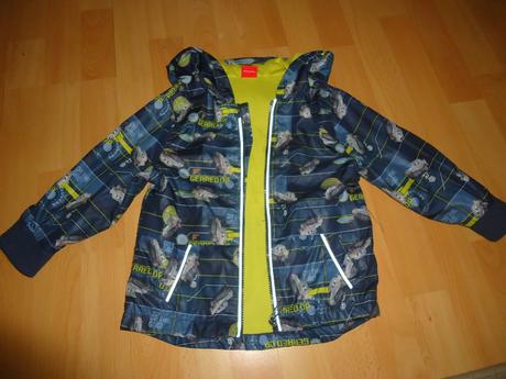 Jarní bunda s autíčkama, debenhams,98