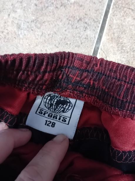 Kalhoty sports, vel. 128, 128