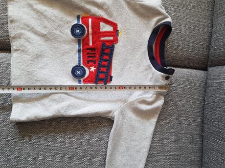 Fleesová mikina značky primark, velikost 18-24 měs, primark,92