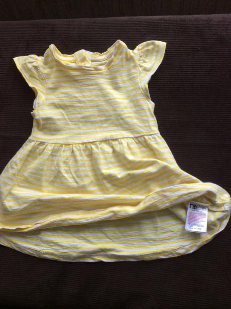 Proužkované šatičky zn. mothercare, mothercare,68
