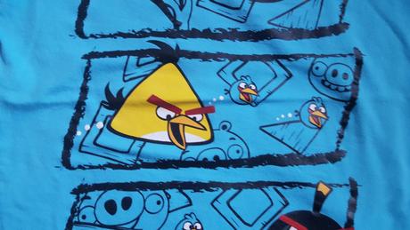 Tričko angry birds vel.134/140 č.33, kids fashion,134