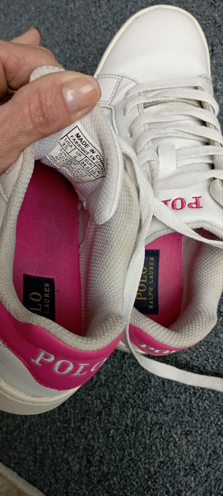 Tenisky zn."polo ralph lauren" vel."34.5", ralph lauren