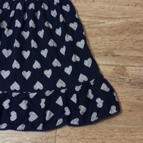 Srdíčkové bavlněné letní šaty, young dimension,104