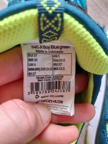 Chlapecké tenisky zn. decathlon, vel. 37, decathlon,37