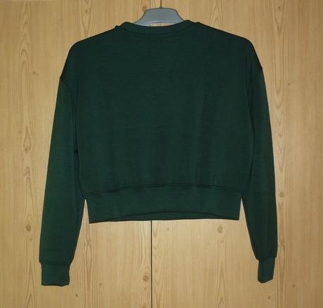 Smaragdově zelená mikina takko fashion, takko,xs