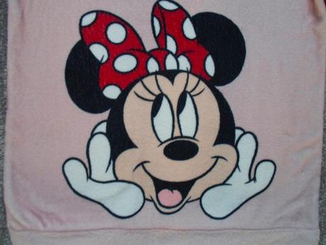 Růžová mikina mikinka minnie 158/164, h&m,158