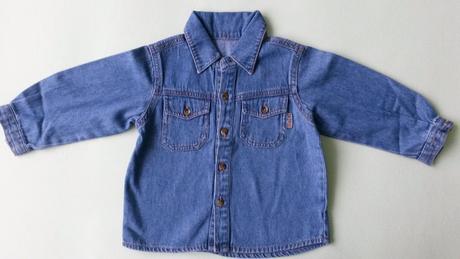 Riflová košile vel. 74, 74